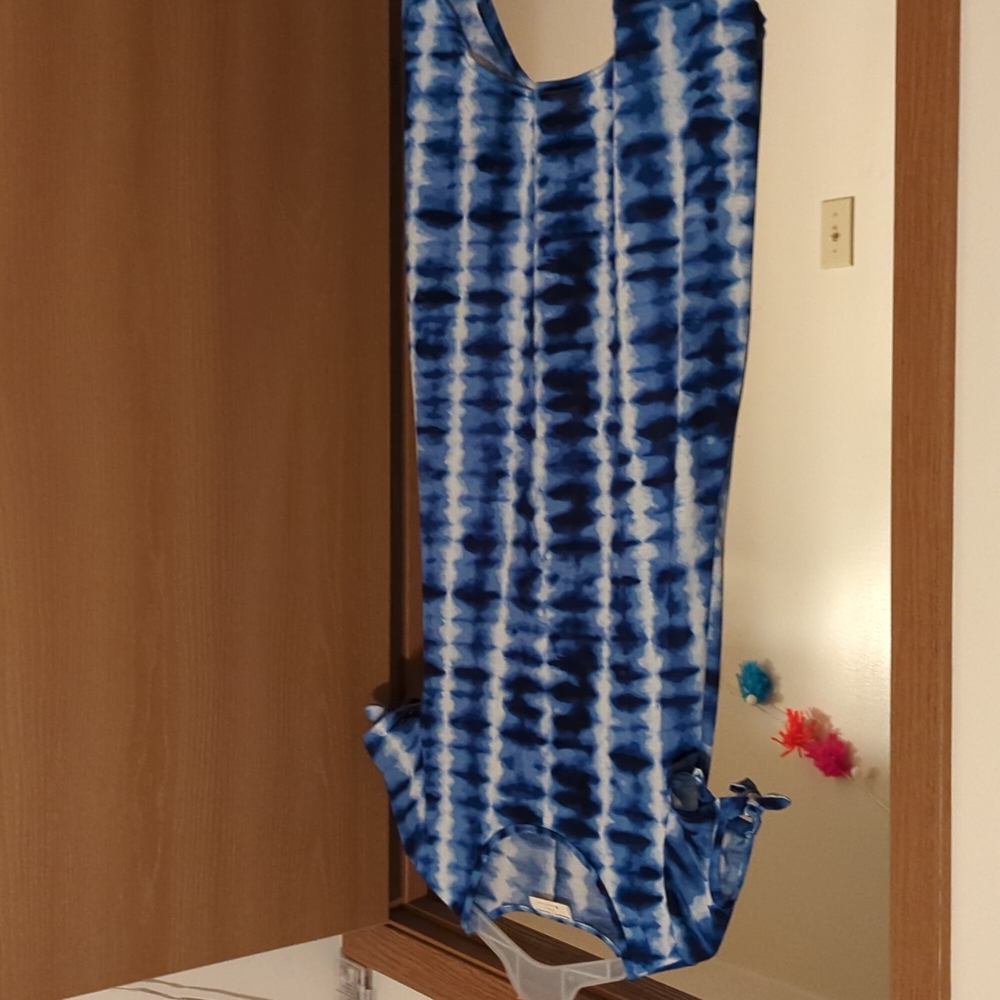 Blue summer dress